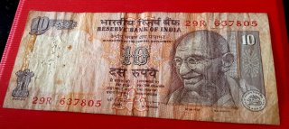 3 Billetes India 100 Rupias (No curso legal)