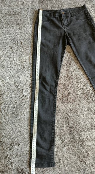 Vaqueros skinny Calvin Klein Jeans negros T. 27