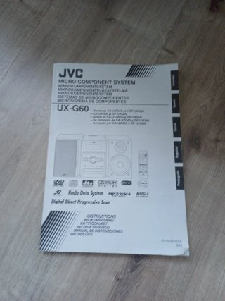 Minicadena JVC DVD/CD USB Radio