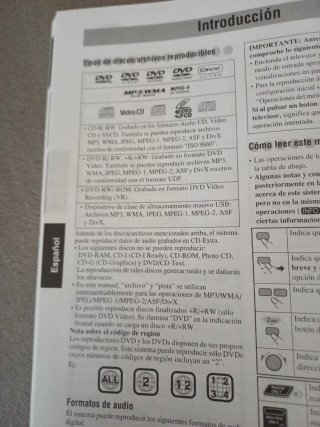 Minicadena JVC DVD/CD USB Radio