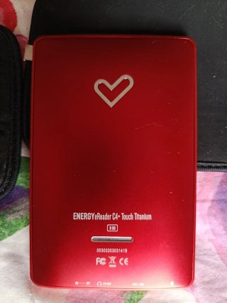 Ebook Energy Sistem C4 Rojo+Funda