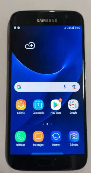 Samsung Galaxy S7 32GB Negro, COMO NUEVO