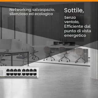 Zyxel GS1100-16 Switch Gigabit 16 Porte