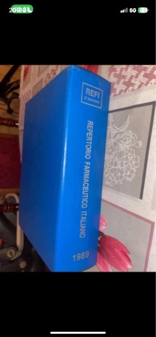 Repertorio Farmaceutico Italiano 1989 - REFI 1ª Ed