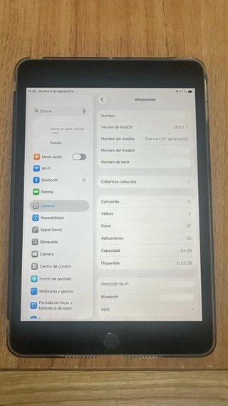 iPad mini 5ª gen