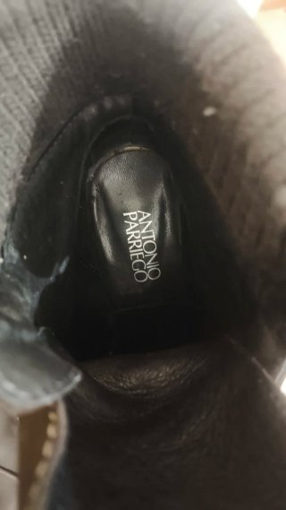 Botines de tacón marrones