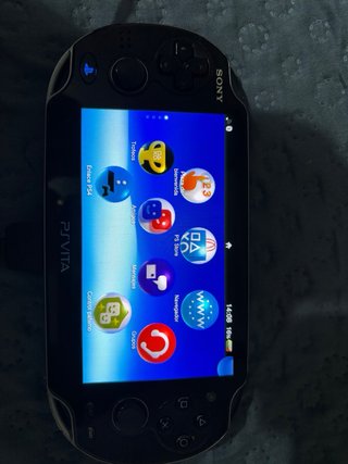 PS Vita OLED + Tarjeta 8GB + Cargador + Funda