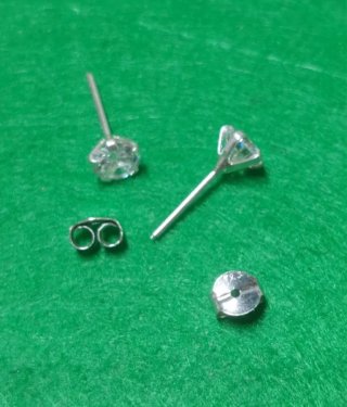 Pendientes de Plata de 5mm