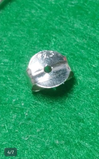 Pendientes de Plata de 5mm