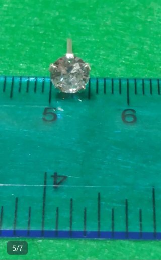 Pendientes de Plata de 5mm