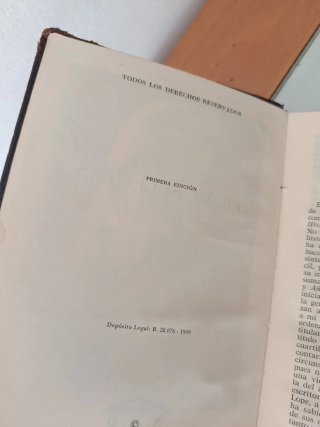 OBRAS SELECTAS ZAMACOIS PRIMERA EDICIÓN