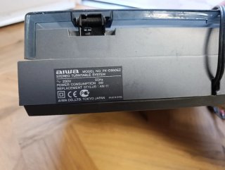 Tocadiscos Aiwa Gris PX-E850EZ