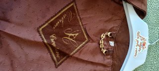 Gilet vintage vera pelle Cabrini Creation EUR42