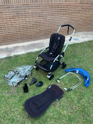 BUGABOO BEE 5 SILLA + CAPAZO + ACCESORIOS