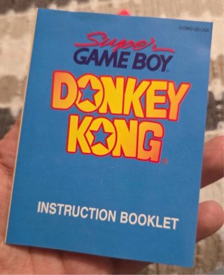 Manual Donkey Kong Super Game Boy Nintendo