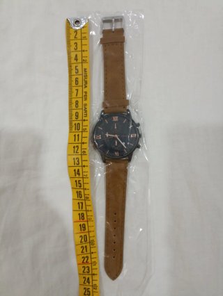 Orologio Denuasi Uomo Nero e Marrone