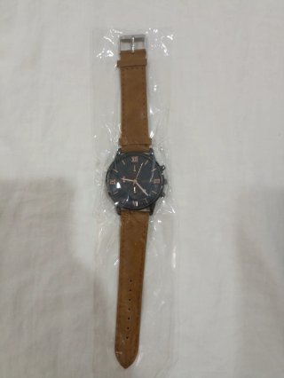 Orologio Denuasi Uomo Nero e Marrone