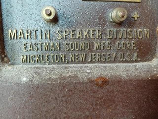 Altavoces Martin (USA) de 2 vías