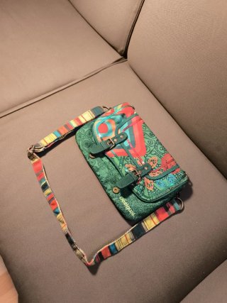 Bolsito Desigual niña multicolor 25x18