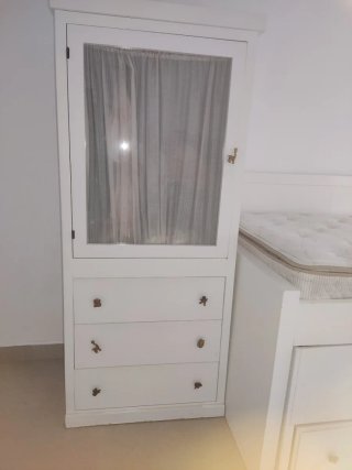 Dormitorio completo blanco
