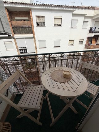 Silla plegable madera balcón/terraza