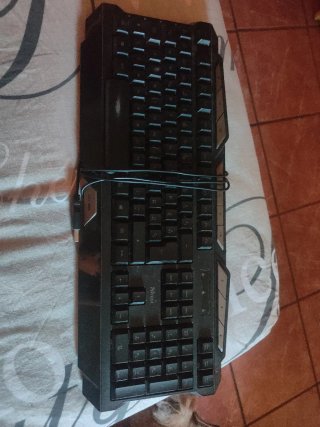 Teclado Trust GXT 280 Negro