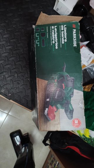 Lijadora de banda Parkside PESD 600 B1