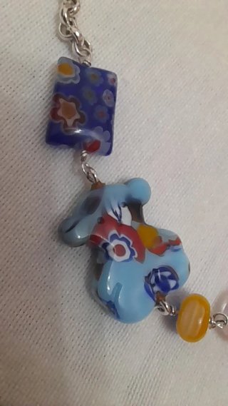 Collar Tous Murano Multicolor Plata
