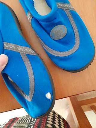 Cangrejeras azules para agua