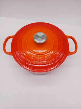 Le Creuset Cocotte redonda de hierro fundido, 26 cm, 5, 3 L, Todas Las Fuentes de Calor incluso indu