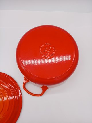 Le Creuset Cocotte redonda de hierro fundido, 26 cm, 5, 3 L, Todas Las Fuentes de Calor incluso indu