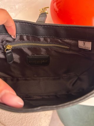 Borsa Yves Saint Laurent nera oro