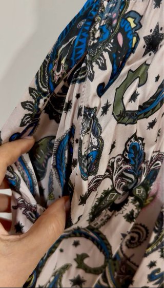 Vestido de verano estampado paisley