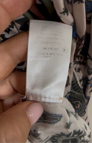 Vestido de verano estampado paisley
