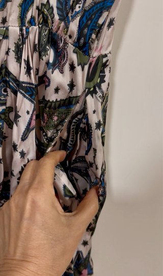 Vestido de verano estampado paisley