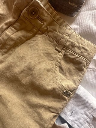 Completo bimbo camicia bianca e pantaloncini