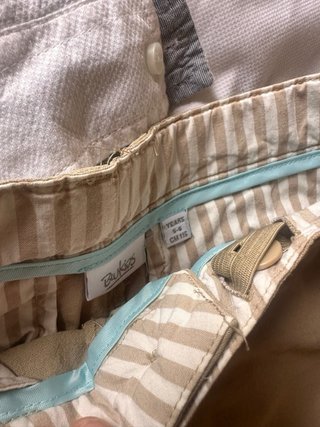 Completo bimbo camicia bianca e pantaloncini