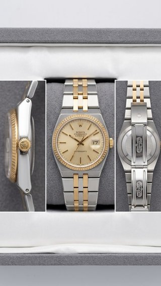 Rolex Oysterquartz Datejust Vintage Oro/Acero