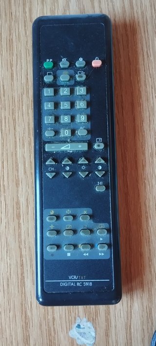 Mandos a distancia para TV antiguas.