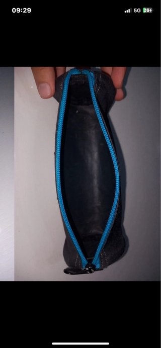 Astuccio Scuola Kappa Nero Azzurro