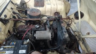 Motor y caja Renault 4 852cc