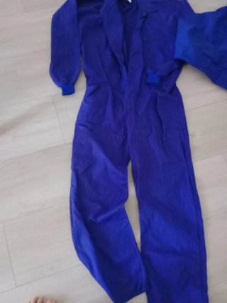 Mono de trabajo azul marino