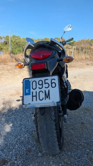 Suzuki Gladius 650 Naked Negra/Verde