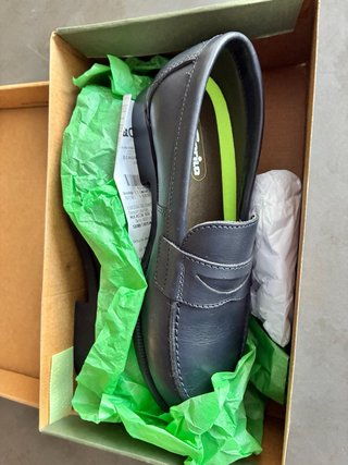 Mocasines Gorila Piel Azul Marino Talla 36