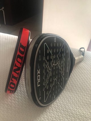 Palas de pádel NOX y Dunlop