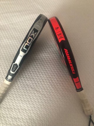 Palas de pádel NOX y Dunlop