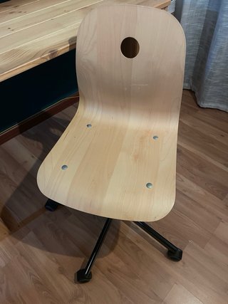 Silla giratoria Vasberg Ikea
