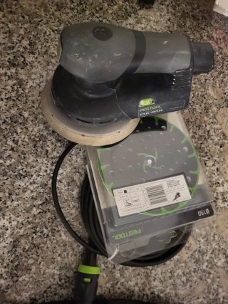 Lijadora Festool de 3,semi nueva muy poco uso