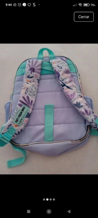 Mochila escolar Frozen Elsa y Anna