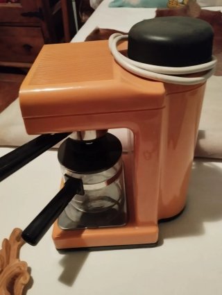 Cafetera Solac Exprés Naranja